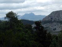 VISTA DEL CURAVACAS DESDE LO ALTO DE LA TEJEDA